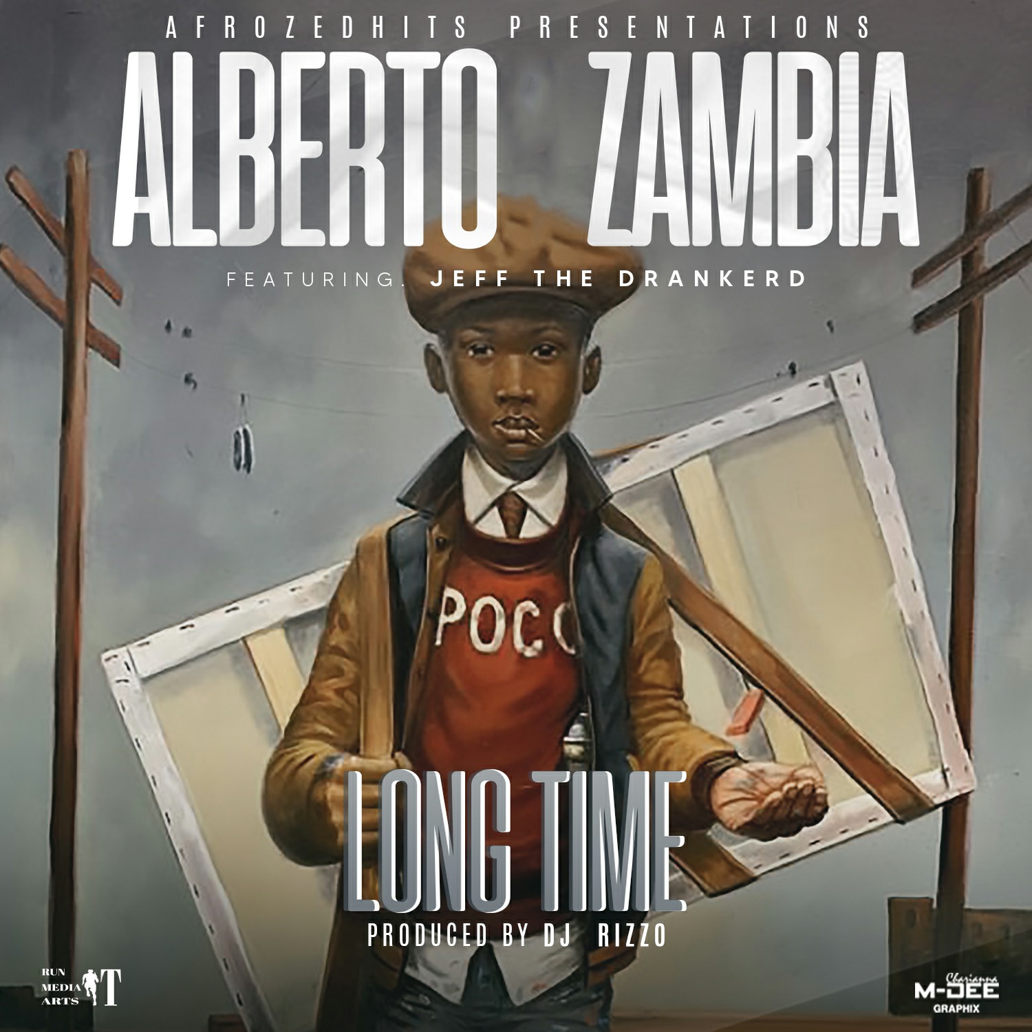 Alberto Zambia ft Jeff The Dranked – Long Time (prod DJ Rizzo)