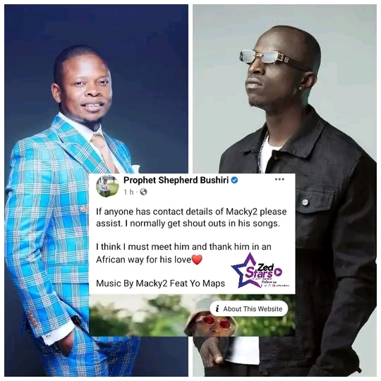 Prophet Bushili Recognises Macky 2