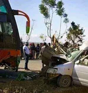 One dies in Petauke road traffic accident, as six others among them a six-year-old nurse serious injuries