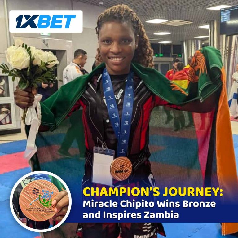 Historic Bronze for Zambia: Miracle Chipito wins fans’ hearts at the IMMAF World Championship