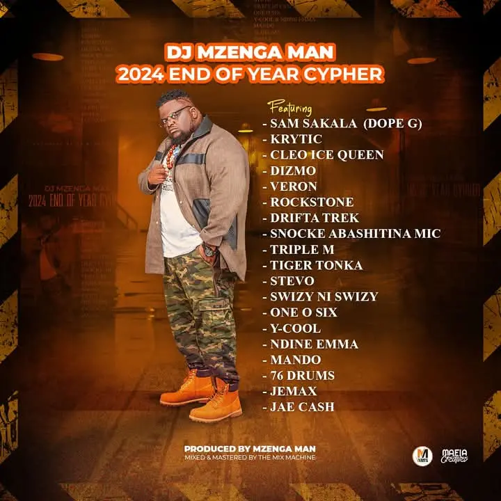DJ Mzenga Man ft. Various Artists – 2024 End of year Cypher