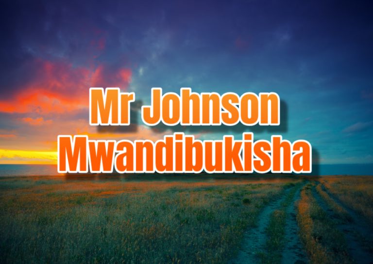 Mr Johnson Mwandibukisha
