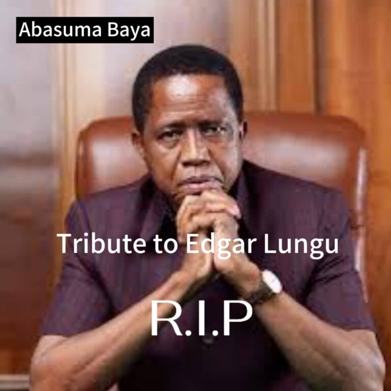 Love Dee Mr Dmj – Tribut to Edgar Lungu Abasuma baya (2 Love Dee made it)
